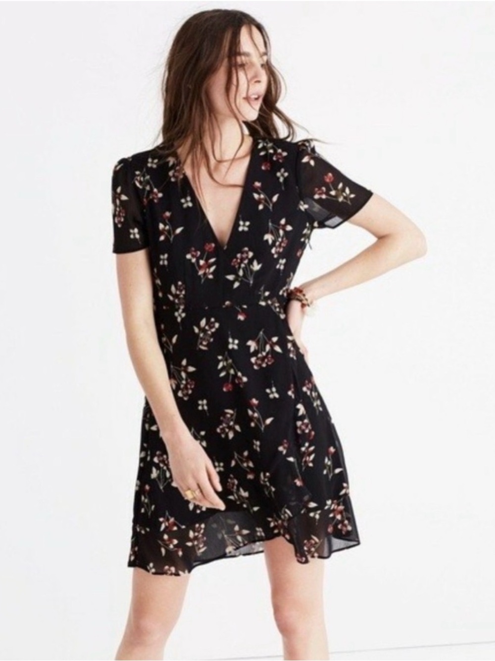 Madewell Floral Dress